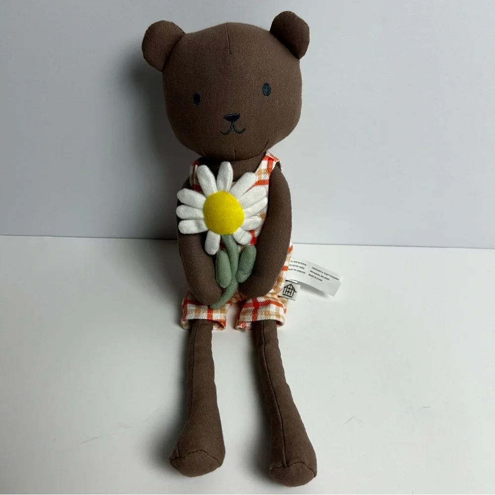 Hearth & Hand with Magnolia Plush Flower Bear PAL Plush stuffed animal 15" - Picture 3 of 6